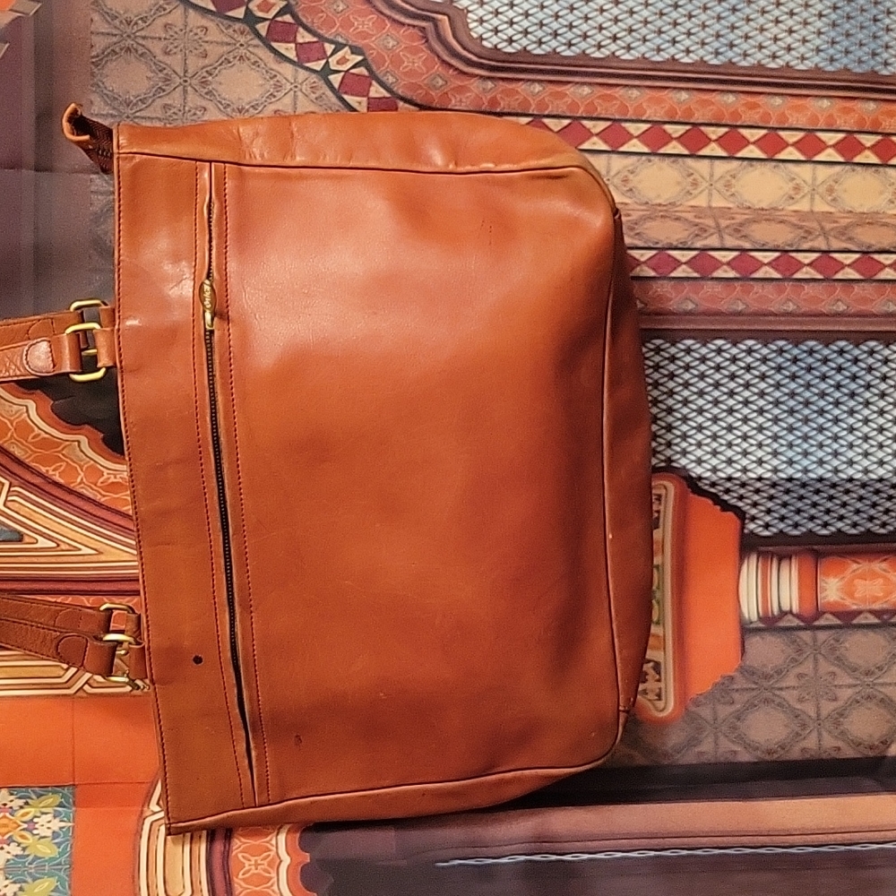 Vintage Coach tote bag large.